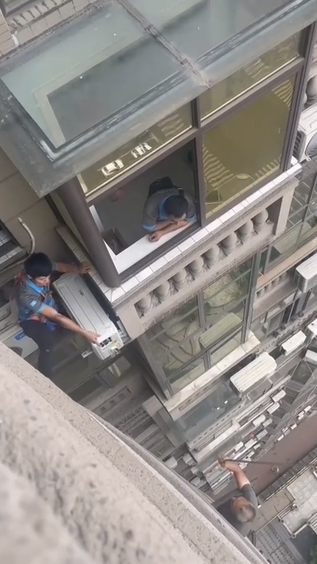 社区回应老人打空调安装师傅 双方已达成和解