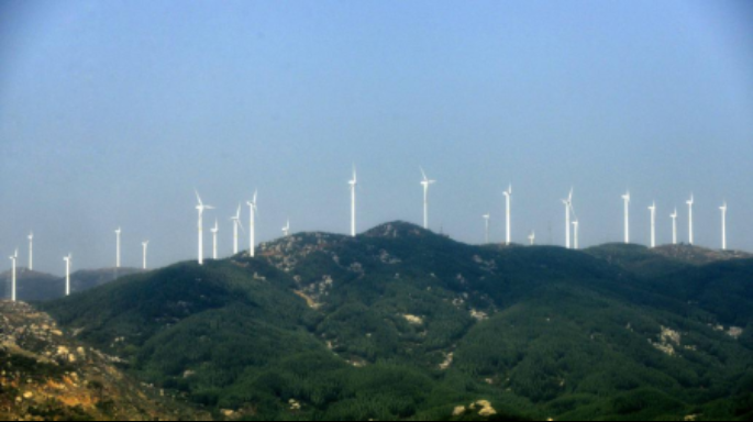 汕头南澳岛风力发电场。图源：南方日报