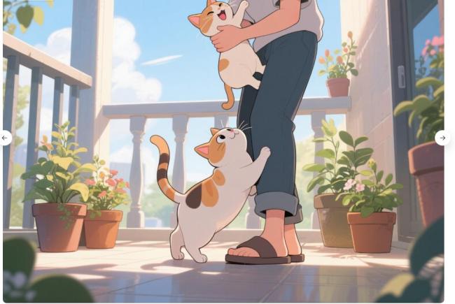 小猫咪一边走一边跟主人诉苦 17句心里话让你更懂它