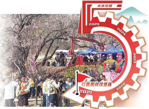 脱贫村的这五年 | 从“门票经济”到“体验经济”——嘎拉有个桃花源