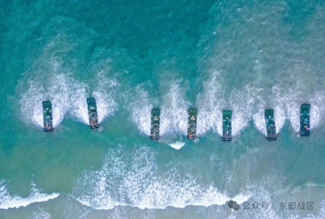 单车海上战斗射击，开始！