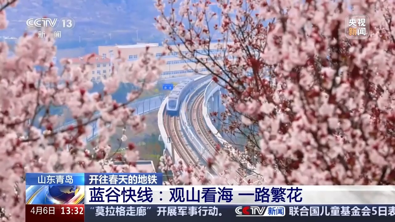 一路繁花 坐着“开往春天的地铁”踏春赏花 快来打卡！