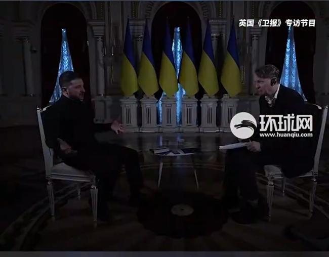 泽连斯基接受采访时两度停电 俄方回应