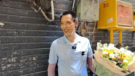 冉光辉收到儿子高考后的父亲节礼物
