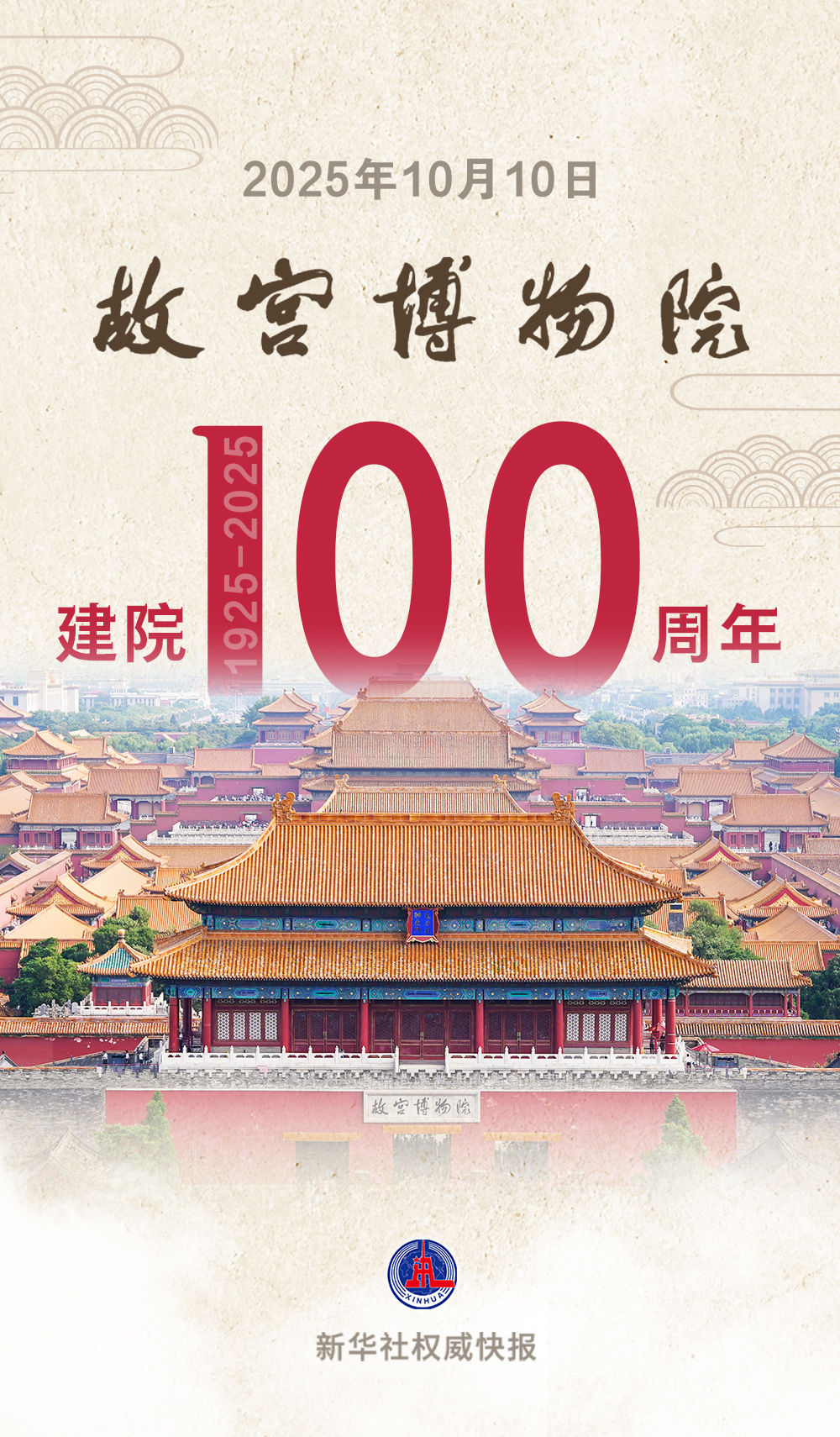 百岁故宫博物院,生日快乐! 百岁故宫博物院,生日快乐!