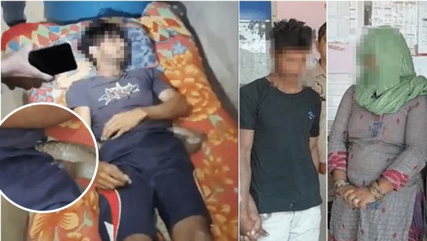 印度一名25岁男在睡梦中死亡,被揭发是遭妻子与情夫谋杀。 印度一名25岁男在睡梦中死亡,被揭发是遭妻子与情夫谋杀。