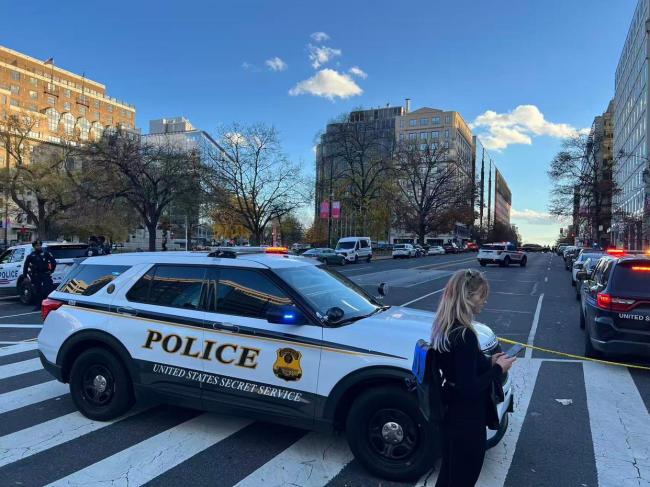 特朗普回应白宫附近枪击事件