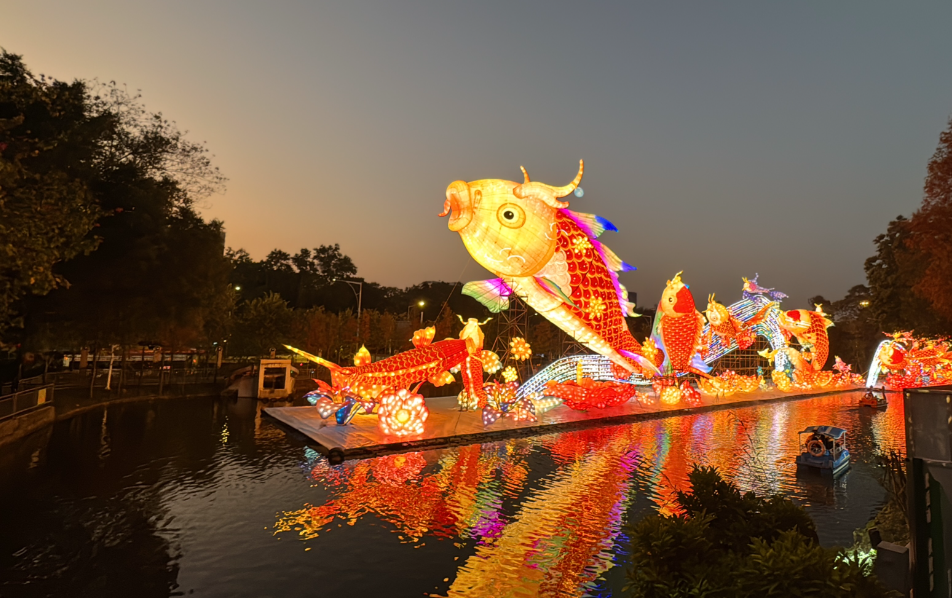 2025年广州新春灯会正式亮灯。（资料图片）