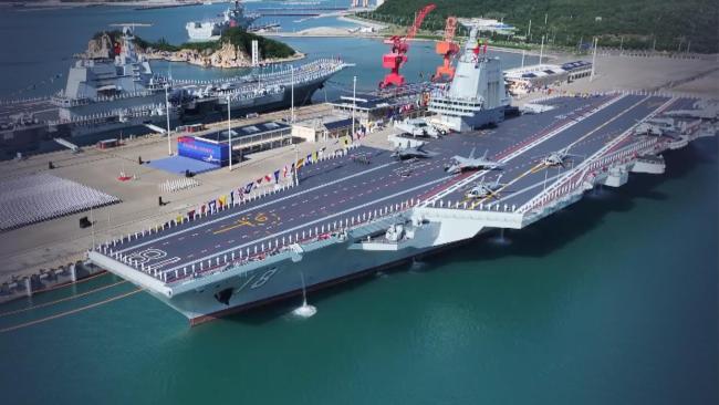 福建舰入列 外媒台媒怎么看