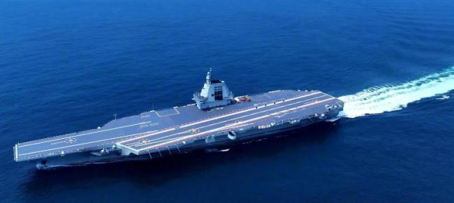 福建舰入列 岛内热议“第四艘”