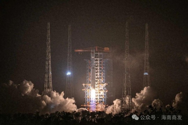 海南商业航天发射场一号工位首发