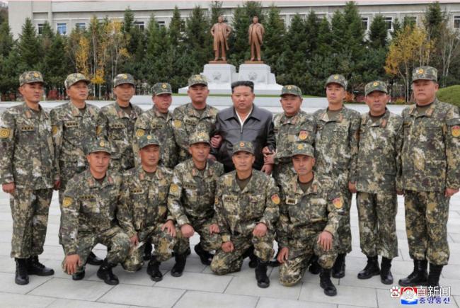 金正恩视察朝鲜最精锐特种部队