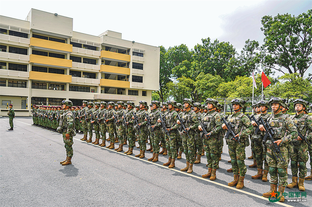 中新“合作-2025”陆军联合训练开始