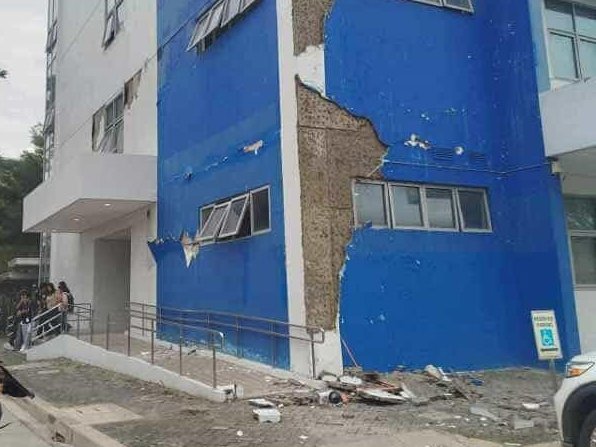 菲律宾强震后发生多次余震 造成人员伤亡