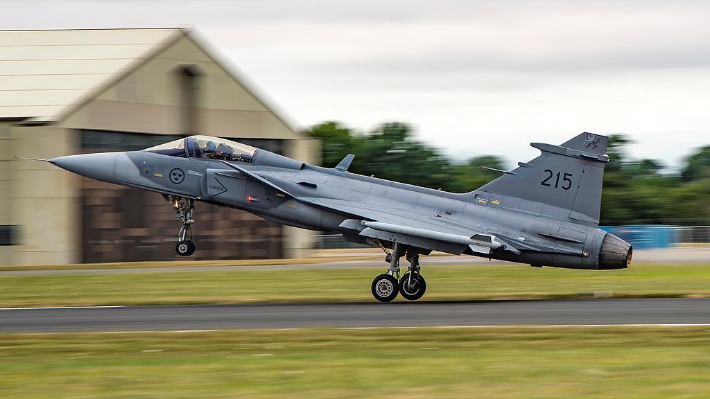 △“鹰狮”战机（资料图）