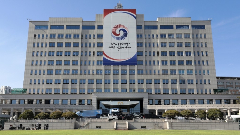 首尔龙山总统府。 美联社 首尔龙山总统府。 美联社