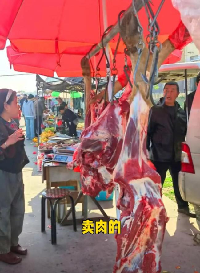莫言回山东老家赶大集