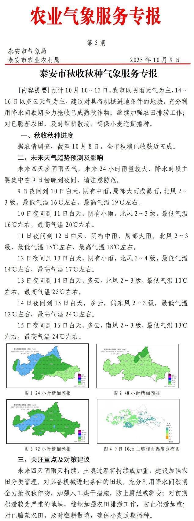 山东秋雨破纪录