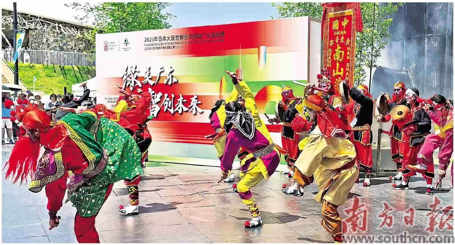 广东活动周期间举办了多场非遗民俗演出。 南方日报记者 杨天智 摄