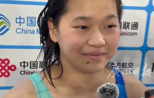 全红婵称现在跳得很差但很快乐