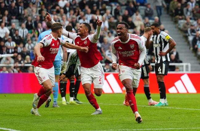 阿森纳2-1逆转纽卡！3人表现抢眼 中场新核在列