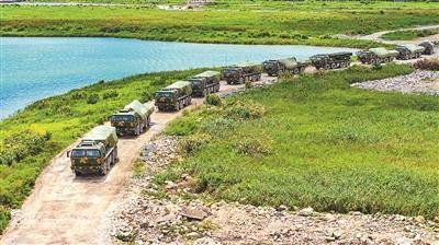 多部队推进实战化军事训练