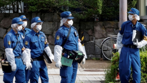 日本警方调查一宗伦常惨案。 路透社示意图 日本警方调查一宗伦常惨案。 路透社示意图