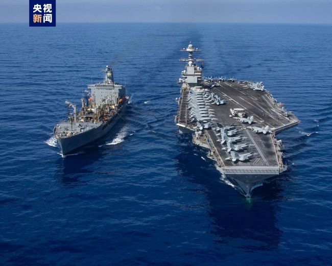 为 打击贩毒 美军调派 福特 号航母至加勒比海