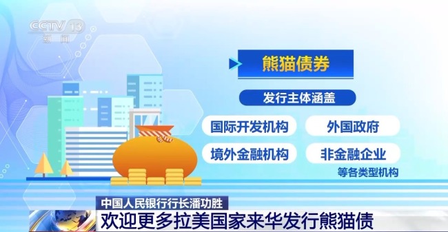 央行行长潘功胜:欢迎更多拉美国家来华发行熊猫债