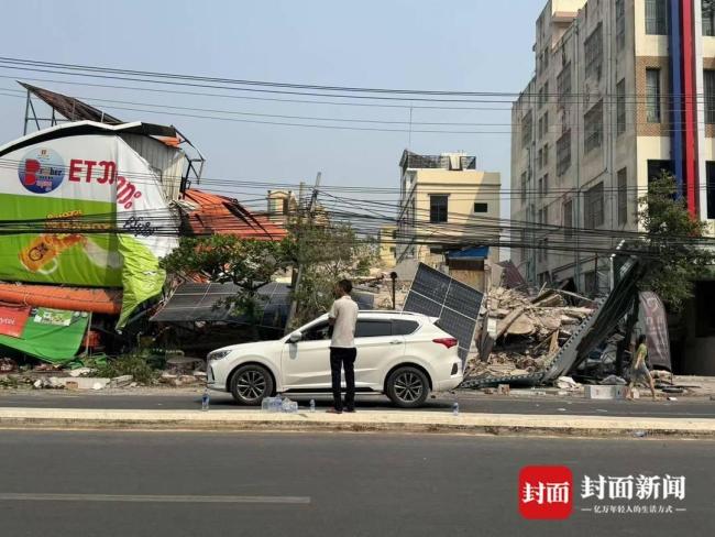 缅甸地震亲历者:到处是危楼无家可归