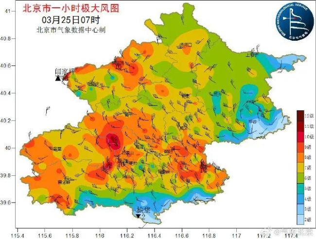 阵风10级以上，局地有扬沙！北京大风，傍晚减弱
