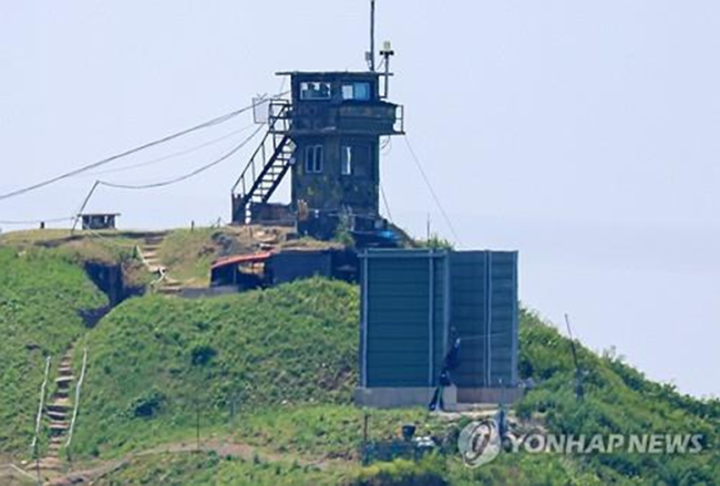韩国军方开拆对朝扩音广播设施