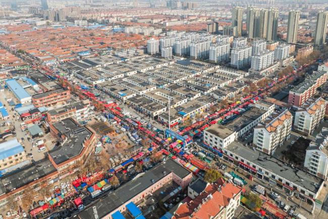 山东莱西山会“烟火”升腾似过年