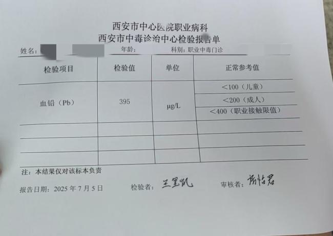 甘肃涉事幼儿园多名老师血铅超标