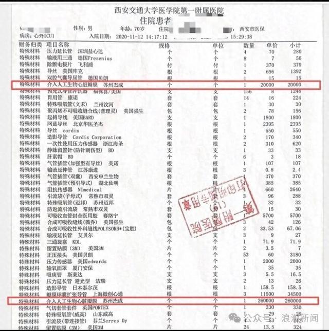多方回应医院3万瓣膜卖出28万