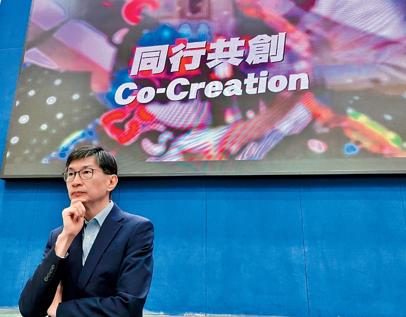 回望社联工作，蔡海伟指满足欢乐多于失望遗憾。