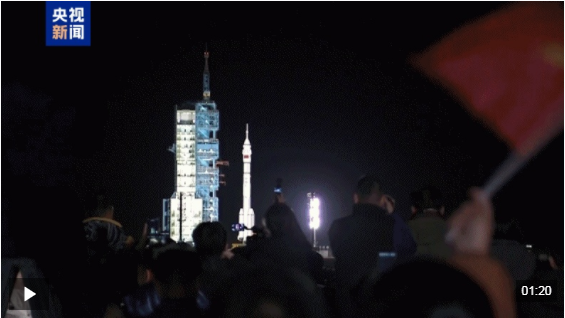 独家视频丨一箭穿月 多视角回顾神二十一发射精彩瞬间