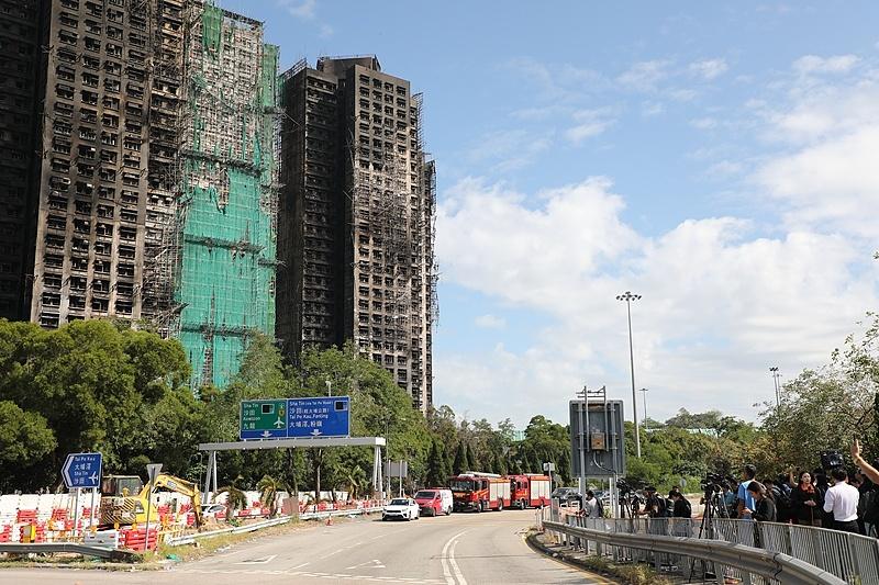 △11月29日，香港大埔区