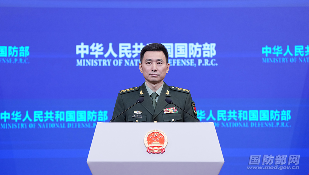 2025年4月中旬国防部例行新闻发布