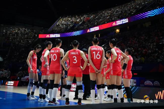 中国女排3-1日本女排