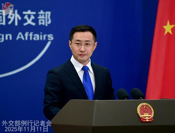 2025年11月11日外交部发言人林剑主持例行记者会
