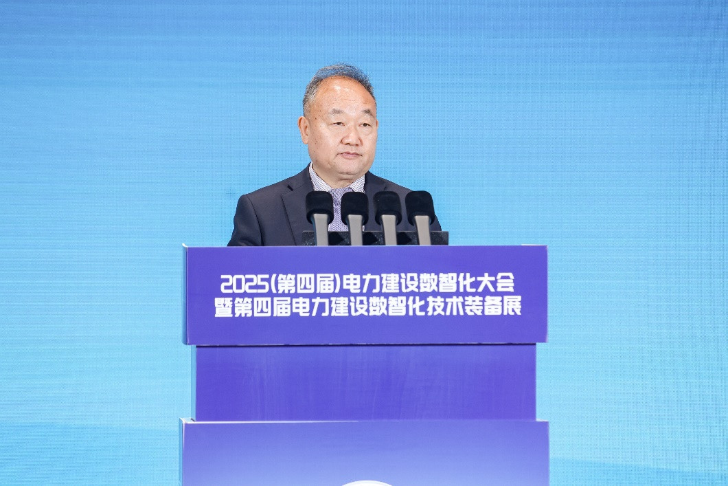 南方电网公司总工程师汪际峰发表致辞