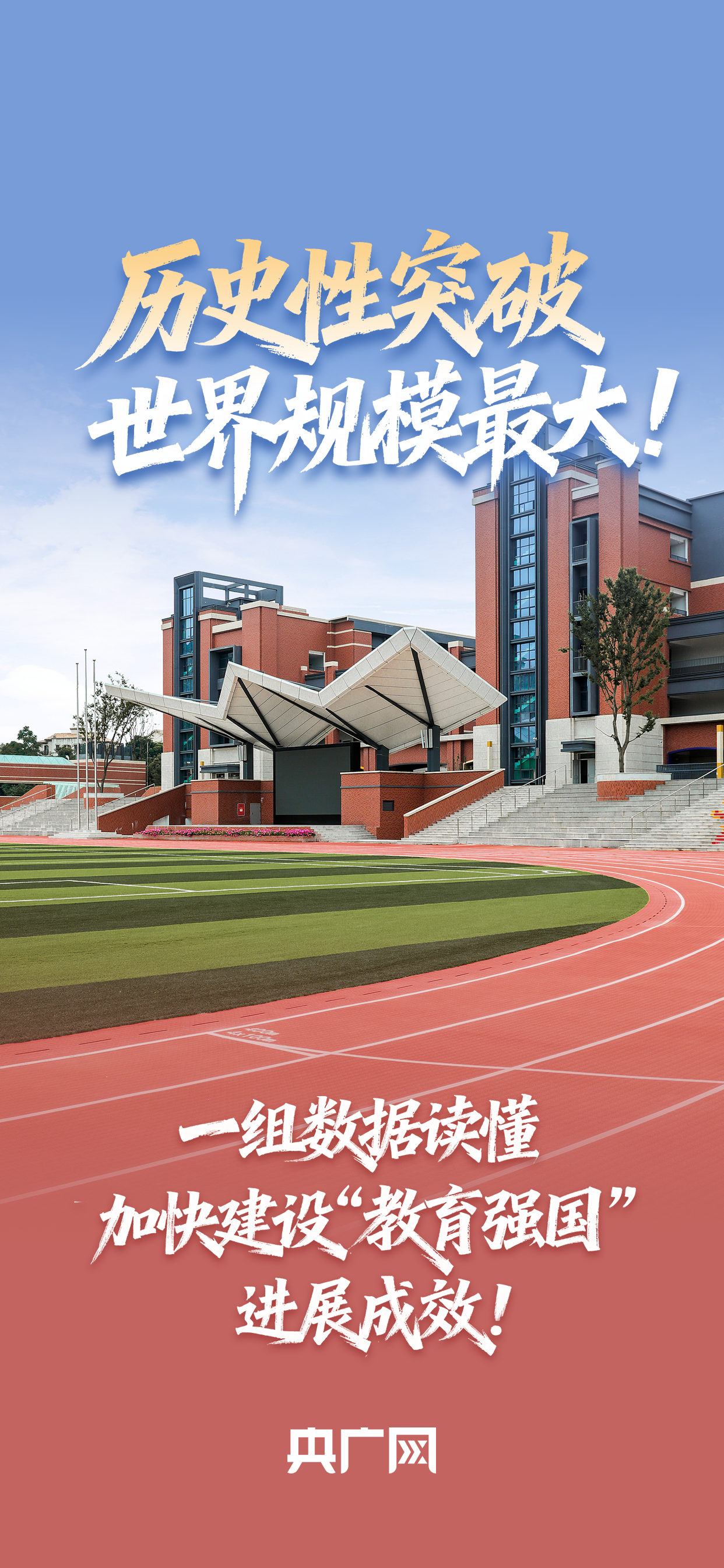 数读“十四五”答卷|历史性突破、世界规模最大!一组数据读懂加快建设“教育强国”进展成效!
