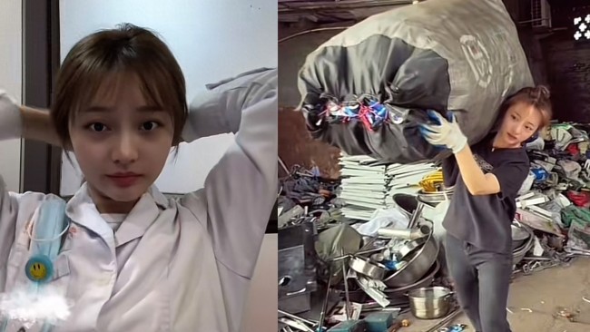 成都女医生兼职收破烂