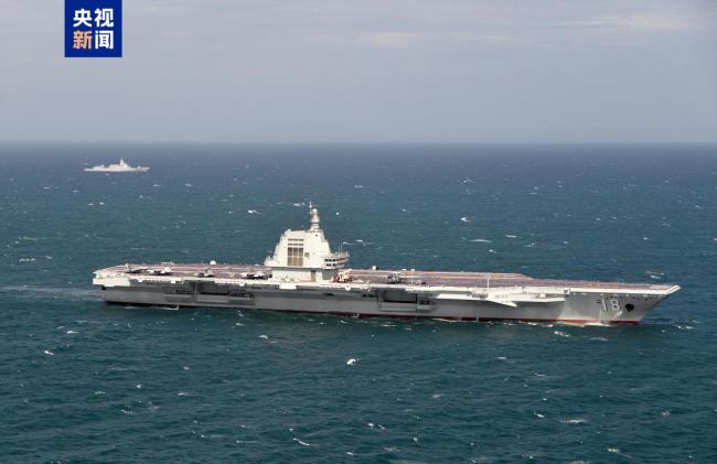 沉浸式感受福建舰入列后首次海上实兵训练现场