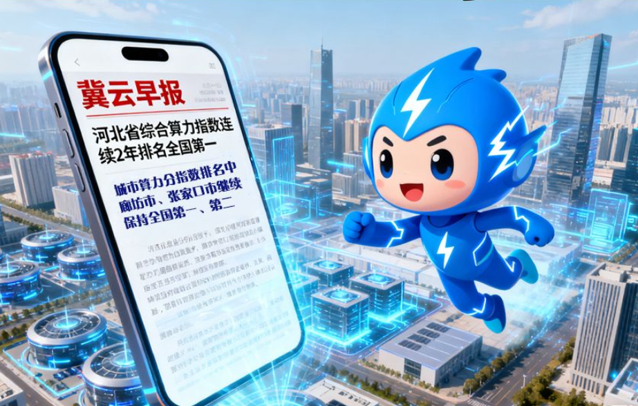 “十四五”答卷·AI河北故事绘丨算力小冀夺冠记