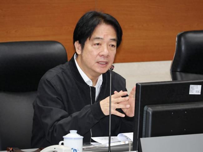 赖清德最新民调47.4%不满意