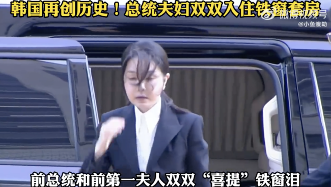 尹锡悦妻子金建希被捕