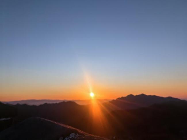 新年第一天的慕田峪长城好热闹