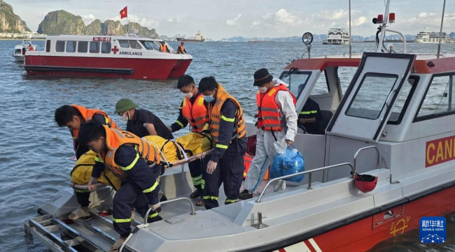 越南游船倾覆事故确认39人死亡